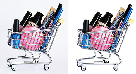 Shopping Cart Background-removal Service