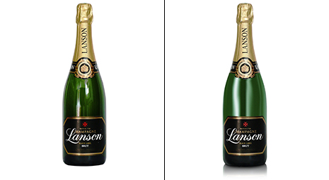 Champagne Bottle Product Photo Editing